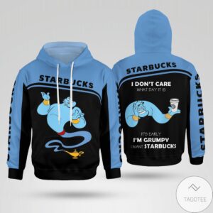 Starbucks I Don’T Care What Day It Is Genie Hoodie