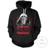 Starwars I Support Our Troops Pullover Hoodie  Tagotee