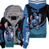 Stitch Heart 3D Fleece Hoodie