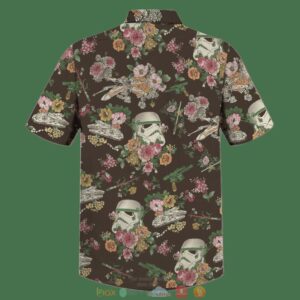 Stormtrooper Flower Hawaiian Shirt