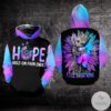 Suicide Awareness Hope Hold On Pain End Groot Sunflower Hoodie