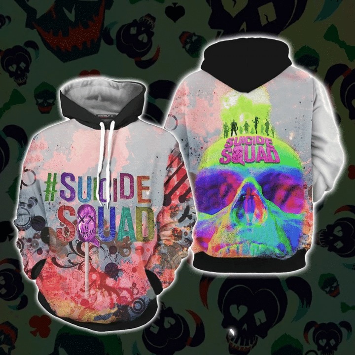 Suicide Squad 3D All Over Print Hoodie Suicide Squad 3D All Over Print Hoodie