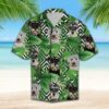 Summer Exotic Jungle Hawaiian Shirt Summer Button Up