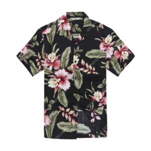 Summer Tropical Flower All Over Printed Hawaiian Shirt