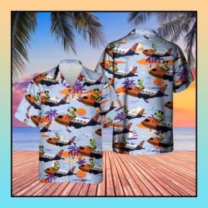 Sun Country Airlines Turtle On Boeing Hawaiian Shirt
