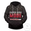 Super Hero Mode Pullover Hoodie