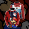 Super Mario Bros 3D All Over Print Hoodie