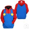 Super Mario Costume 3D Hoodie
