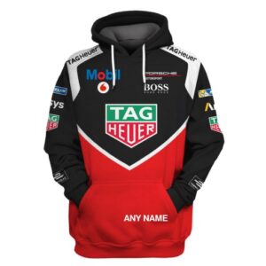 Tag Heuer Mobil Custom Name 3D All Over Print Hoodie