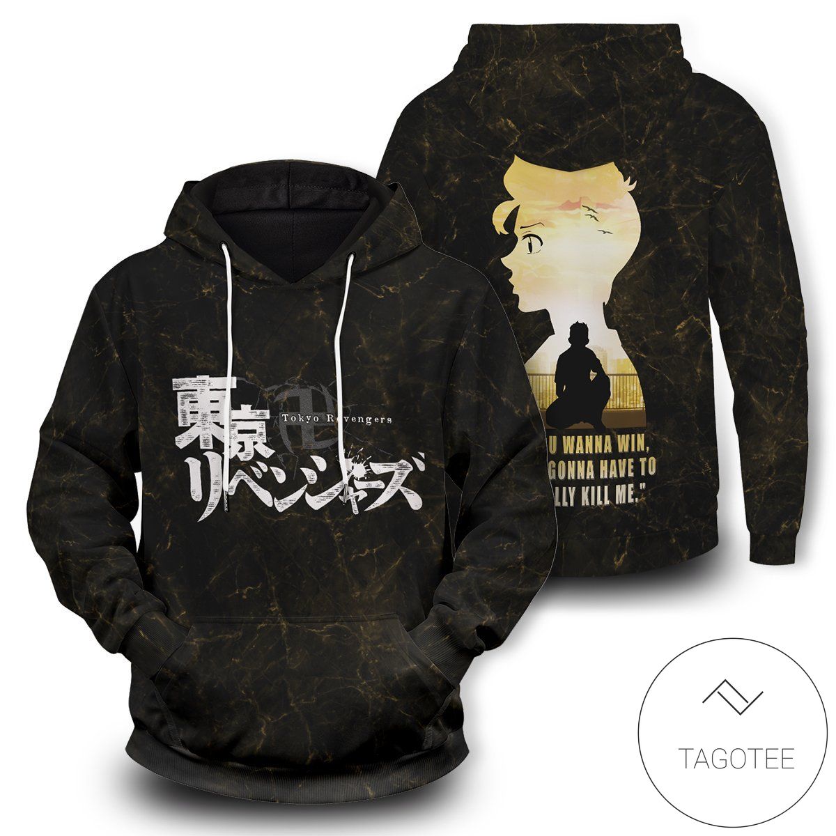 Takemichi Spirit Pullover Hoodie Tagotee Takemichi Spirit Pullover Hoodie Tagotee