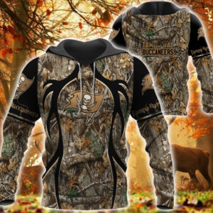Tampa Bay Buccaneers Nfl Camo 3D Shirt