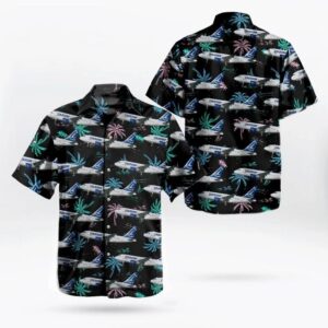 Tarom Airbus A318111 Hawaiian Shirt