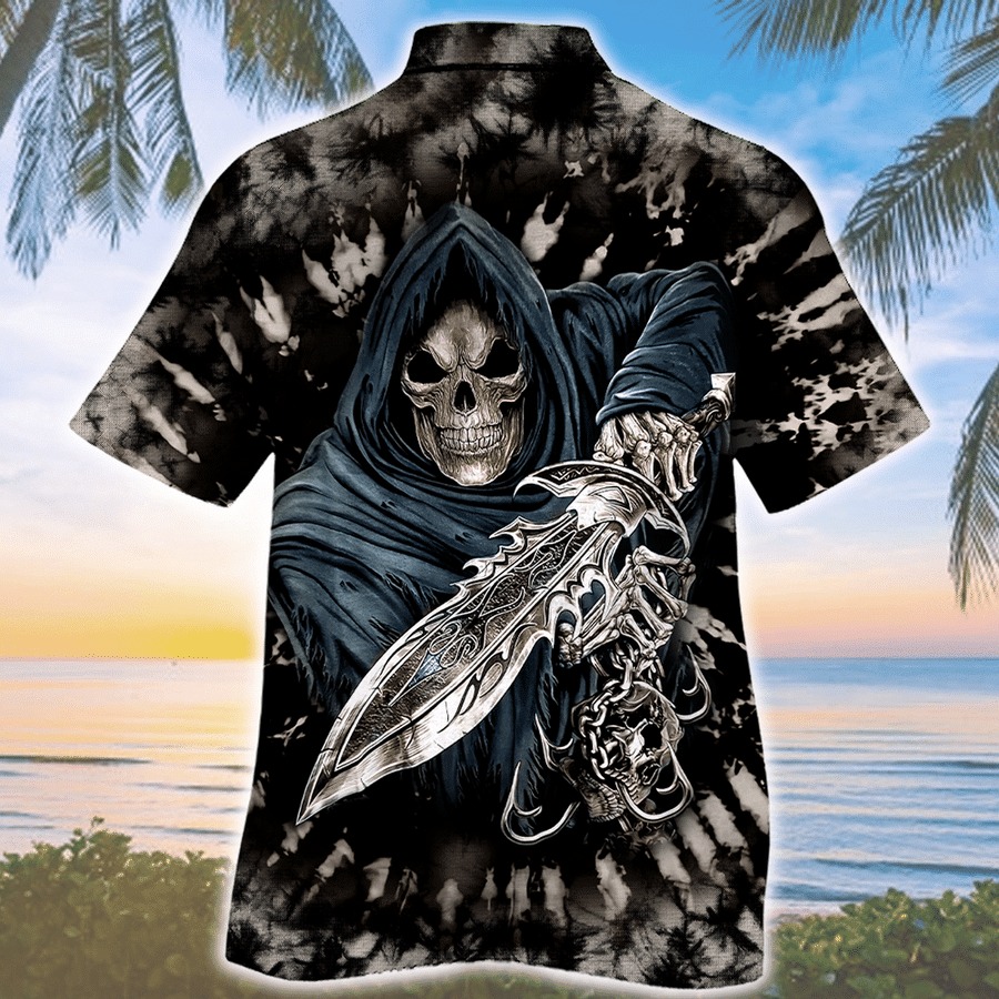 Tattoo 3D Skull Art Hawaiian Shirt Tattoo 3D Skull Art Hawaiian Shirt