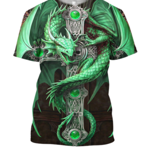 Tattoo And Dungeon Dragon Celtic 3D Hoodie And Shirt