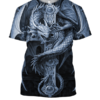 Tattoo And Dungeon Dragon Celtic 3D Hoodie And Shirt