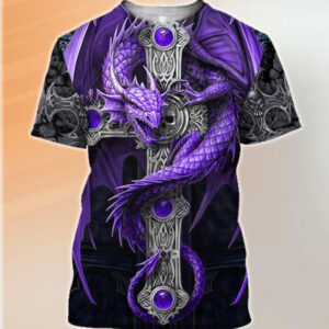 Tattoo And Dungeon Dragon Celtic 3D Hoodie And Shirt