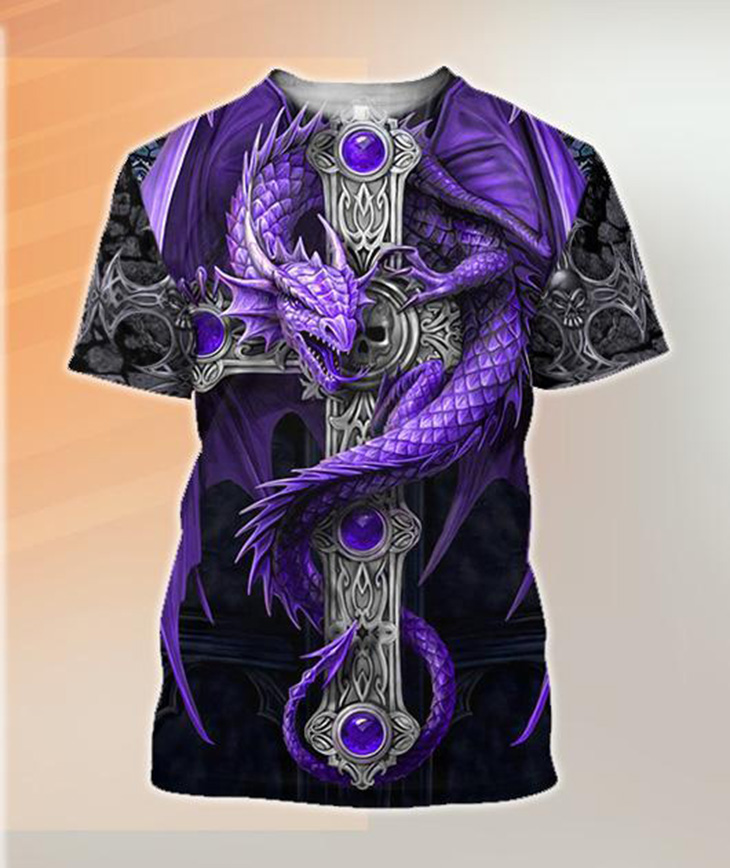 Tattoo And Dungeon Dragon Celtic 3D Hoodie And Shirt Tattoo And Dungeon Dragon Celtic 3D Hoodie And Shirt