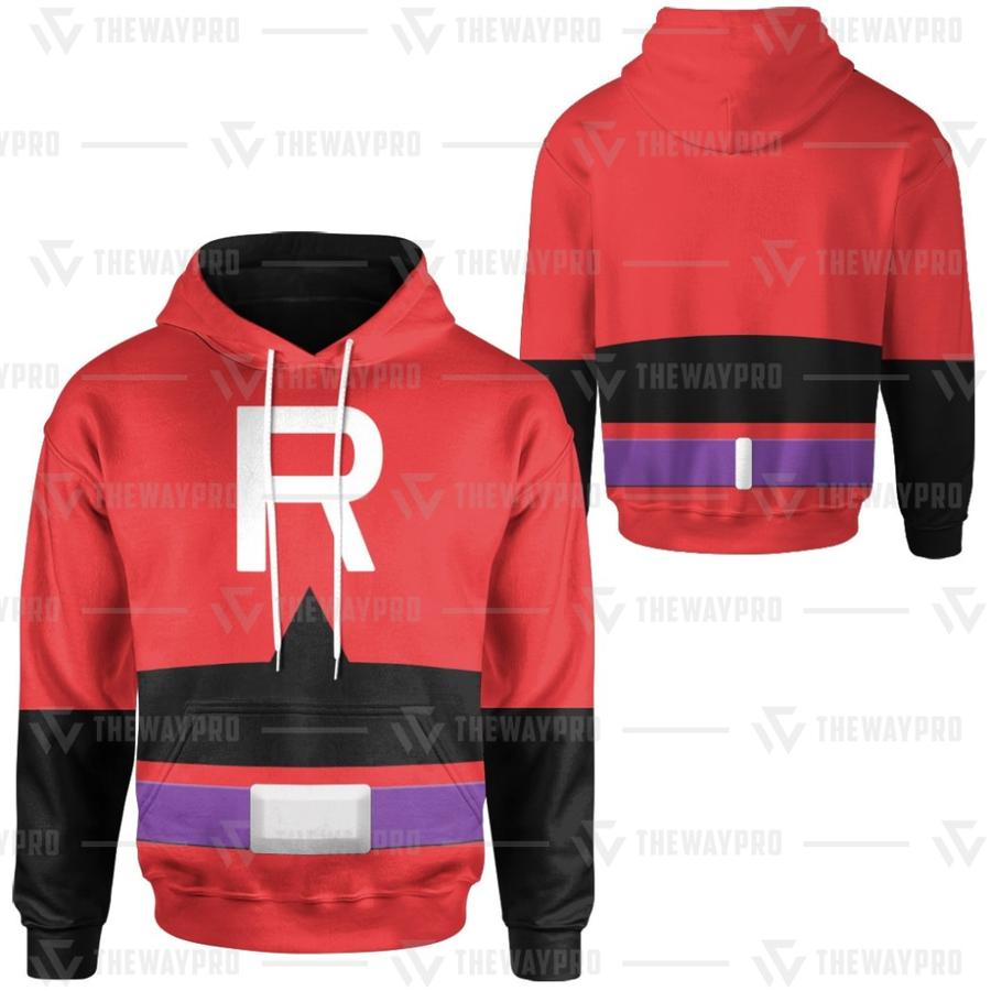 Team Rocket Pokemon 3D Shirt Team Rocket Pokemon 3D Shirt