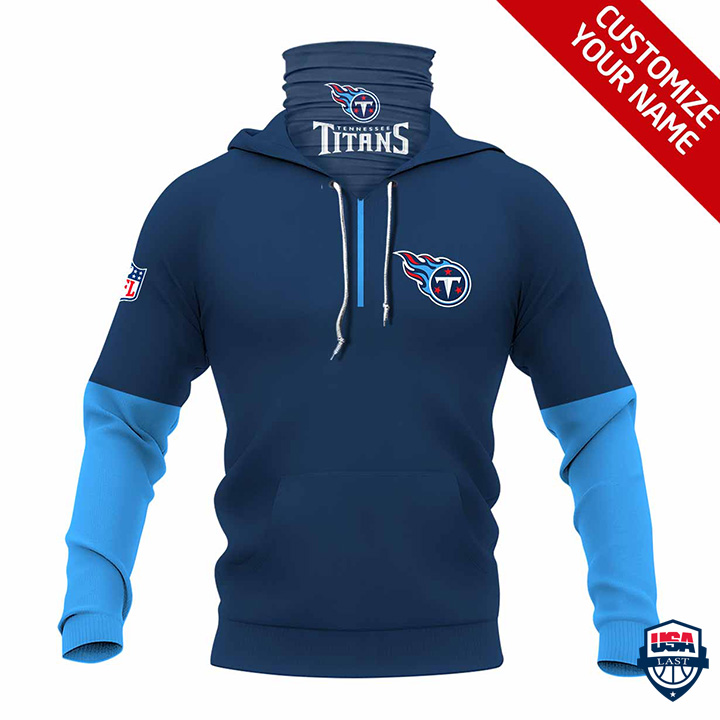 Tennessee Titans Ver 01 Personalized 3D Mask Hoodie Tennessee Titans Ver 01 Personalized 3D Mask Hoodie