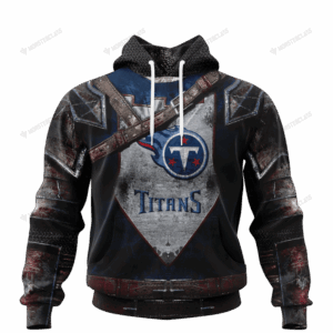 Tennessee Titans Warrior Customized Hoodie Jersey