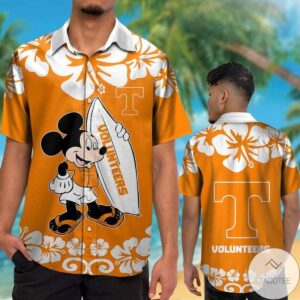 Tennessee Volunteers & Mickey Mouse Hawaiian Shirt