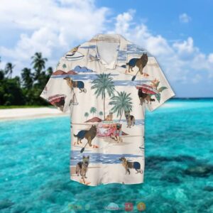 Tervuren Summer Beach Hawaiian Shirt
