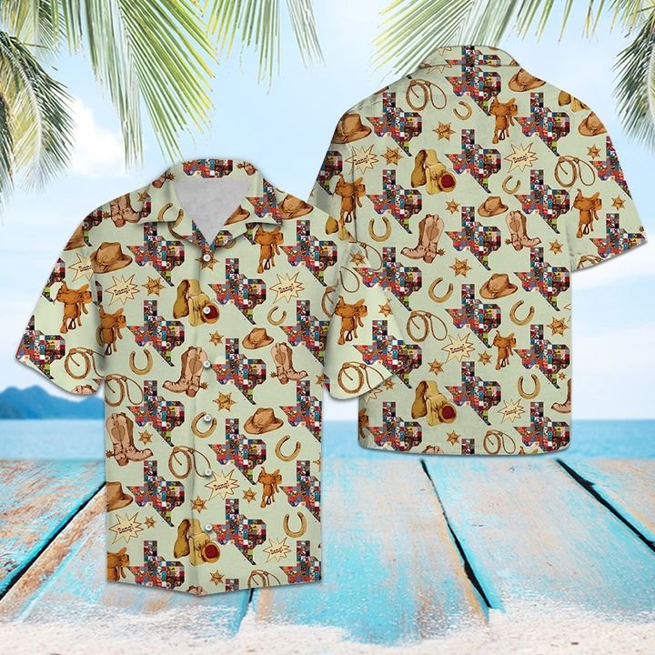 Texas Cowboys Hawaiian Shirt Summer Button Up Texas Cowboys Hawaiian Shirt Summer Button Up