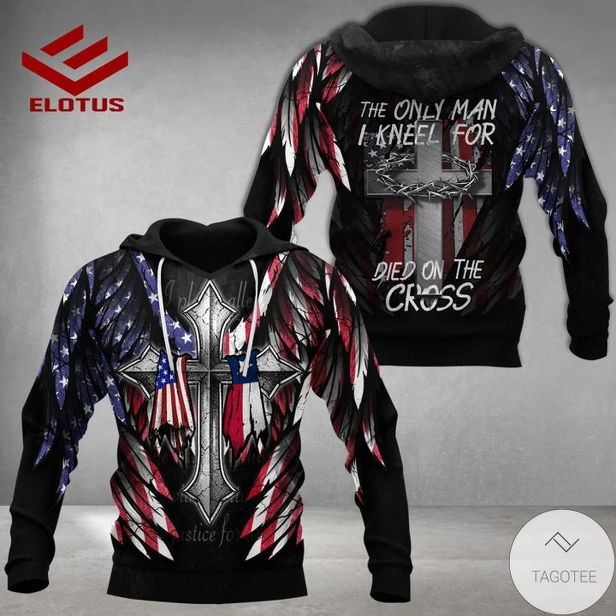 Texas Patriots The Only Man I Kneel For Died On The Cross Hoodie Texas Patriots The Only Man I Kneel For Died On The Cross Hoodie