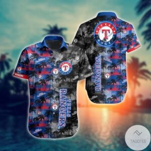 Texas Rangers Mlb Hawaiian Shirt