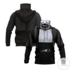 The Conjuring Valak Horror Movie Halloween Black Mask Hoodie