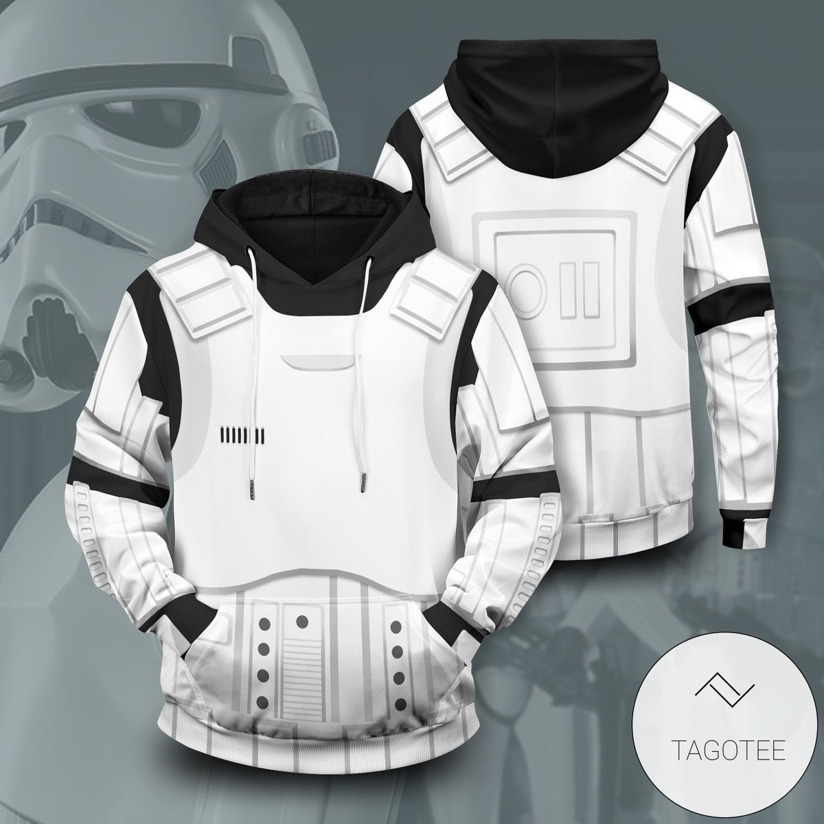 The Empire Storm Trooper V1 Pullover Hoodie- Tagotee The Empire Storm Trooper V1 Pullover Hoodie- Tagotee