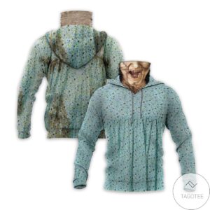 The Exorcist Movie Mask Hoodie