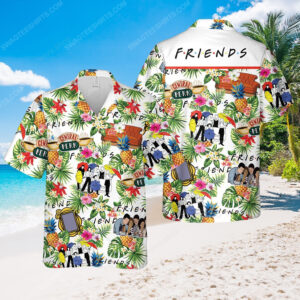 The Friends Tv Show Full Printed Hawaiian Shirt