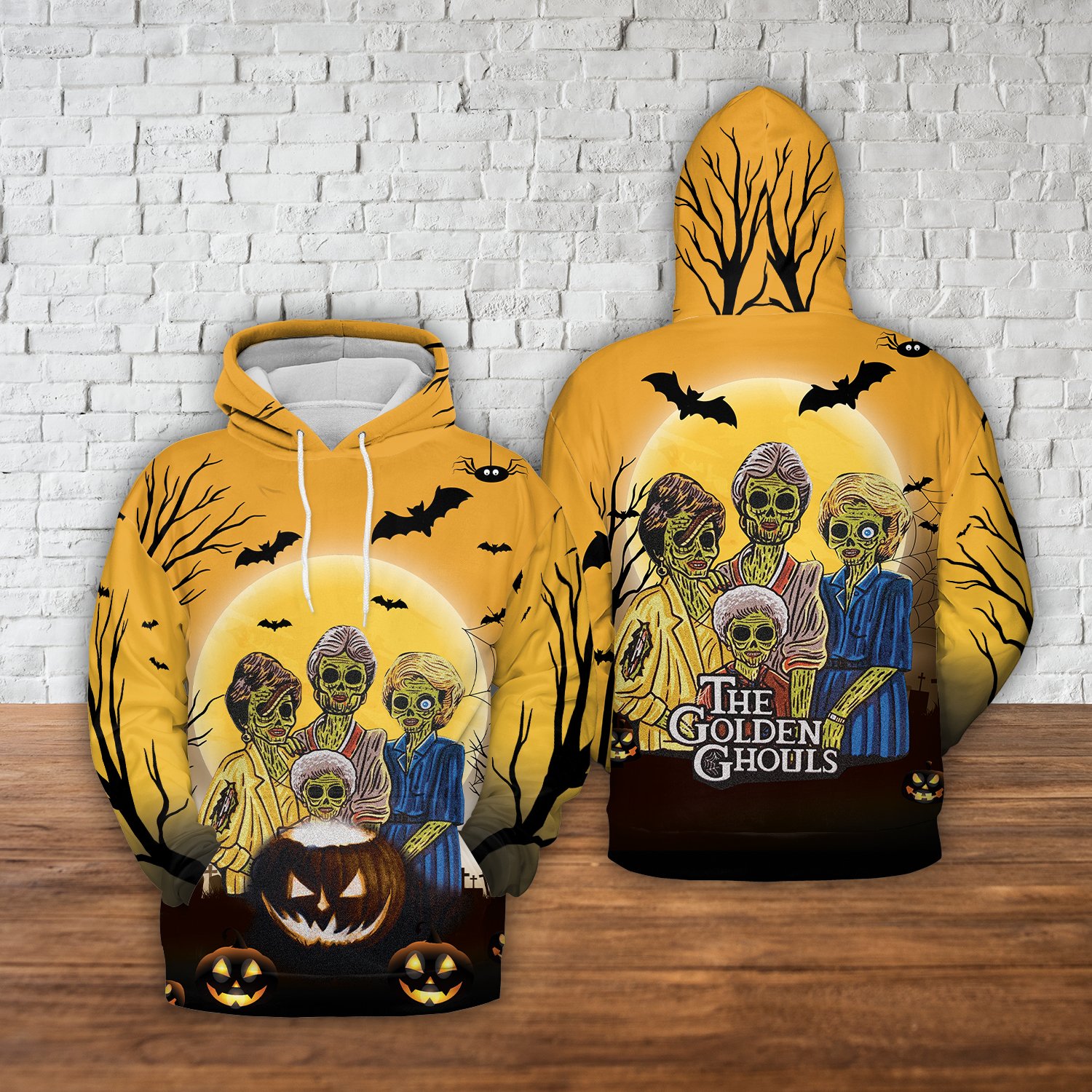 The Golden Ghouls 3D Hoodie The Golden Ghouls 3D Hoodie