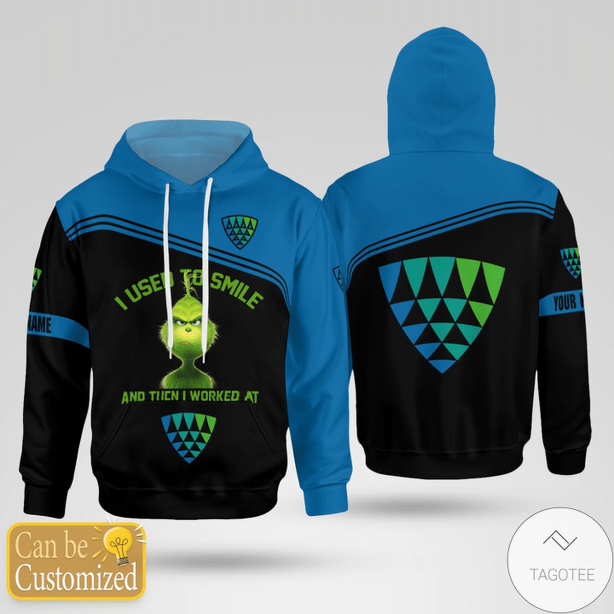 The Grinch I Used To Smile And Then I Work At Lineage 3D Hoodie The Grinch I Used To Smile And Then I Work At Lineage 3D Hoodie