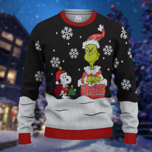 The Grinch Snoopy 3D Shirt