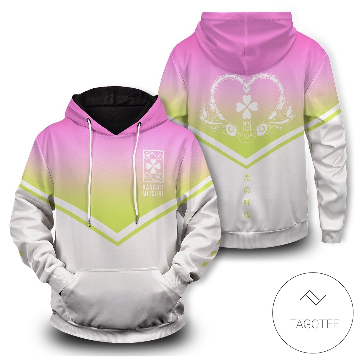 The Love Hashira Pullover Hoodie- Tagotee The Love Hashira Pullover Hoodie- Tagotee