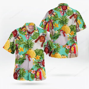 The Muppet Show Camilla The Chicken Hawaiian Shirt
