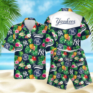 The New York Yankees Summer Vacation Hawaiian Shirt