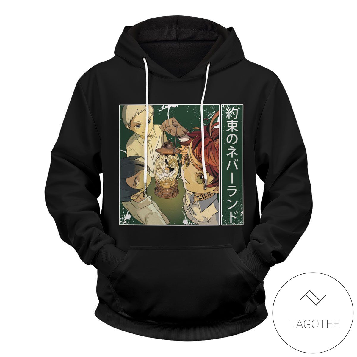 The Promised Neverland Pullover Hoodie- Tagotee The Promised Neverland Pullover Hoodie- Tagotee
