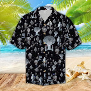 The Star Wars Spaceship All Over Print Hawaiian Shirt