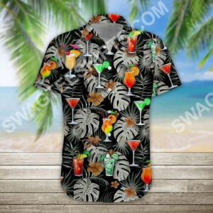 The Tropical Cocktail All Over Printed Hawaiian Shirt