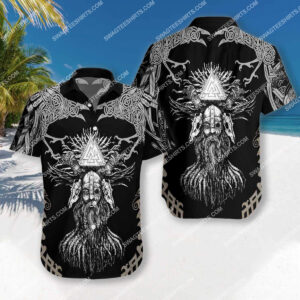 The Viking Victory Warrior All Over Printed Hawaiian Shirt