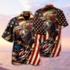 These Colors Dont Run American Flag Eagle All Over Printed Hawaiian Shirt
