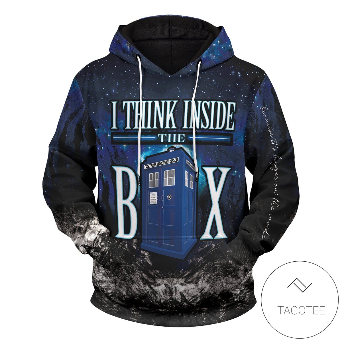 Think Inside The Box Pullover Hoodie- Tagotee Think Inside The Box Pullover Hoodie- Tagotee