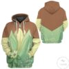 Tiana Princess Costume Cosplay Hoodie
