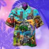Tiki And Skull Hawaiian Shirt