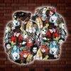 Tim Burton Characters 3D All Over Print Hoodie