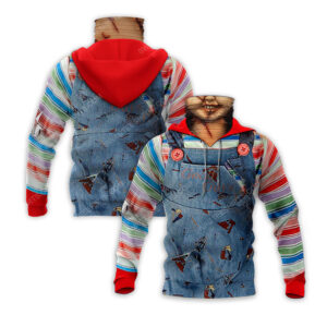[Top-Selling] Chucky Child’S Play For Halloween Full Print Mask Hoodie