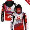 [Top-Selling] Custom Name Pramac Racing Ducati Full Print Mask Hoodie